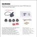 10011210 - STORM USB TPMS Module Tire Pressure 4 Sensors για Android 6.0 και άνω Units